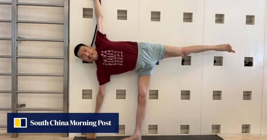 How yoga helps this Hong Kong husband with a rare neurodegenerative disease stay balanced
