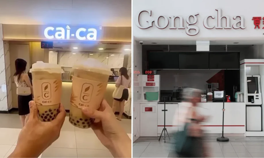 New bubble tea Cai Ca brand replaces 6 Gong Cha outlets, launches soy milk tea line