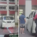 M’sian-registered Toyota spotted dropping off passengers in Pasir Ris, reported to LTA