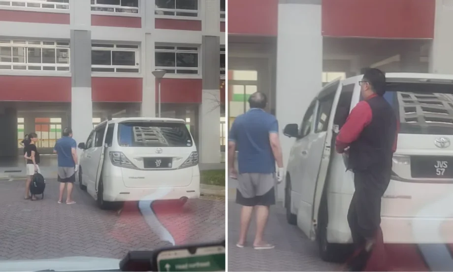 M’sian-registered Toyota spotted dropping off passengers in Pasir Ris, reported to LTA
