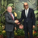 Jordan’s King Abdullah meets President Tharman, PM Wong during two-day visit to Singapore