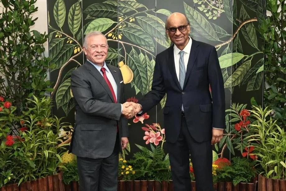 Jordan’s King Abdullah meets President Tharman, PM Wong during two-day visit to Singapore