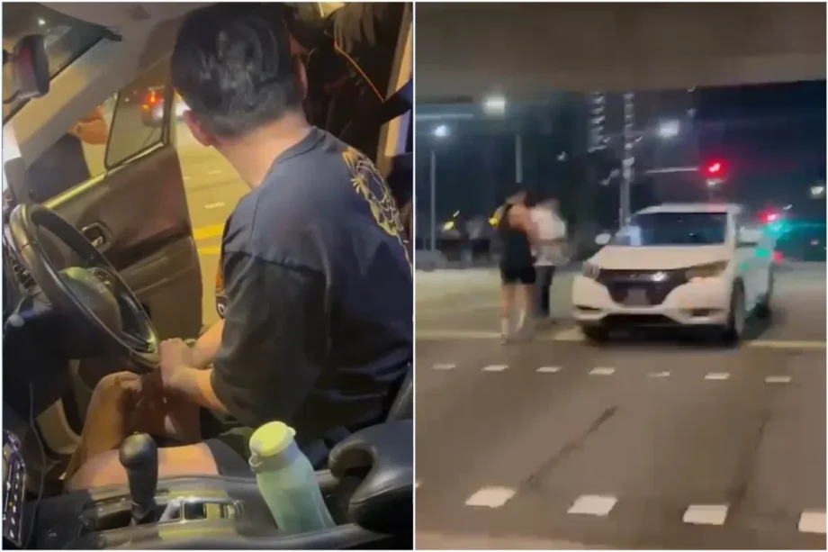 HSA investigating man found with vape, driving erratically along Punggol Way