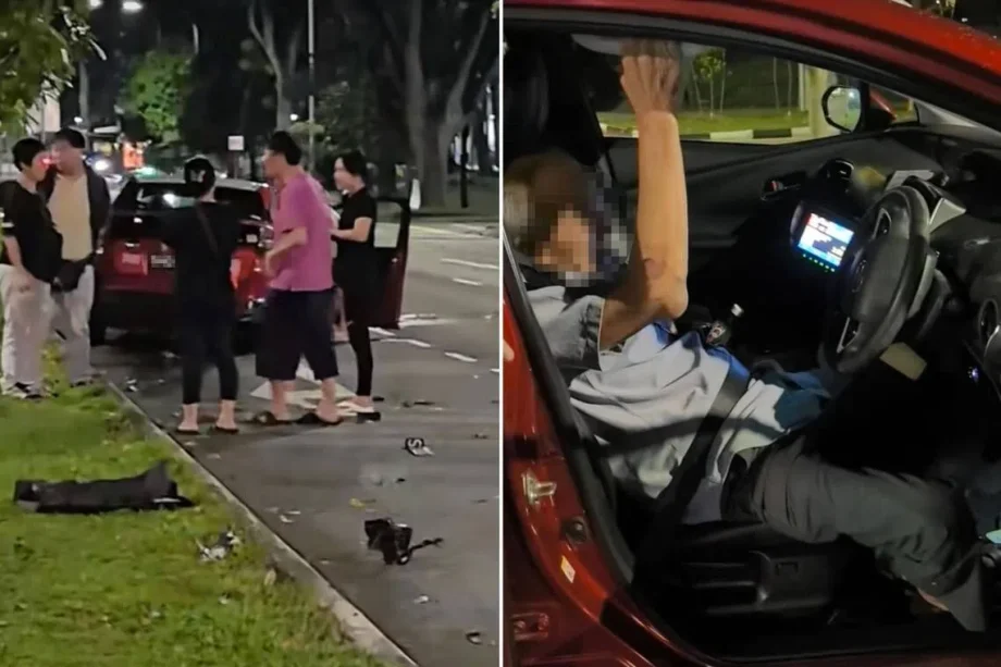 Cabby, 73, taken to hospital after accident involving two taxis near Sengkang