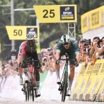 Jonathan Milan brings the heat on debut to win wet Tour de France Singapore Criterium