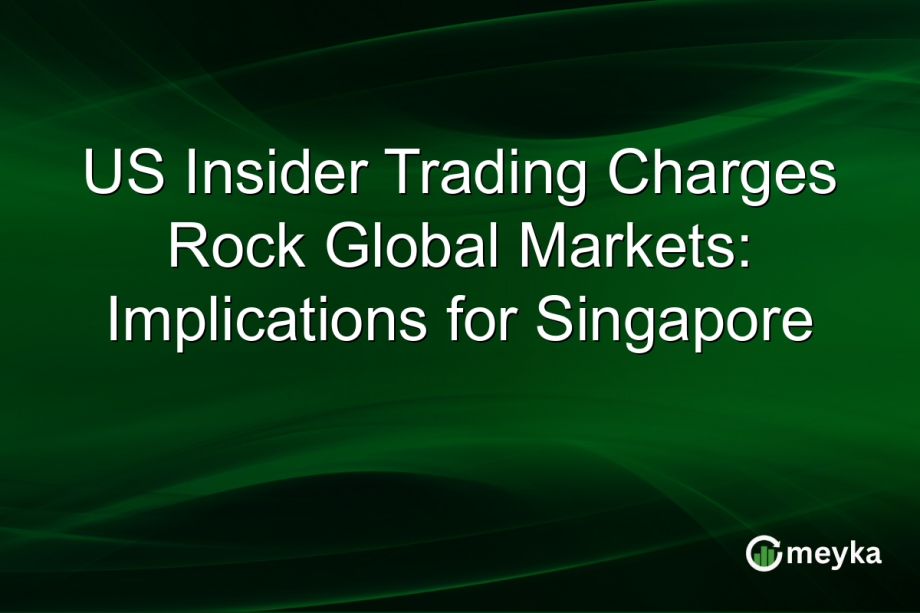 US Insider Trading Charges Rock Global Markets: Implications for Singapore