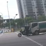 Lorry driver collides with motorcycle in Eunos; one taken to hospital, Singapore News