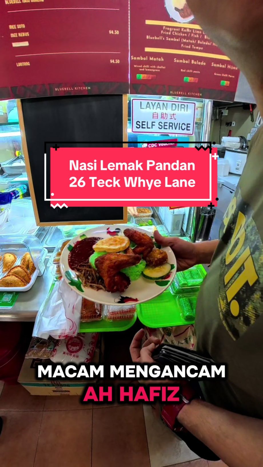@jalan2junkie Just open 4 months prior. Nasi lemak using pandan rice, fragant an…