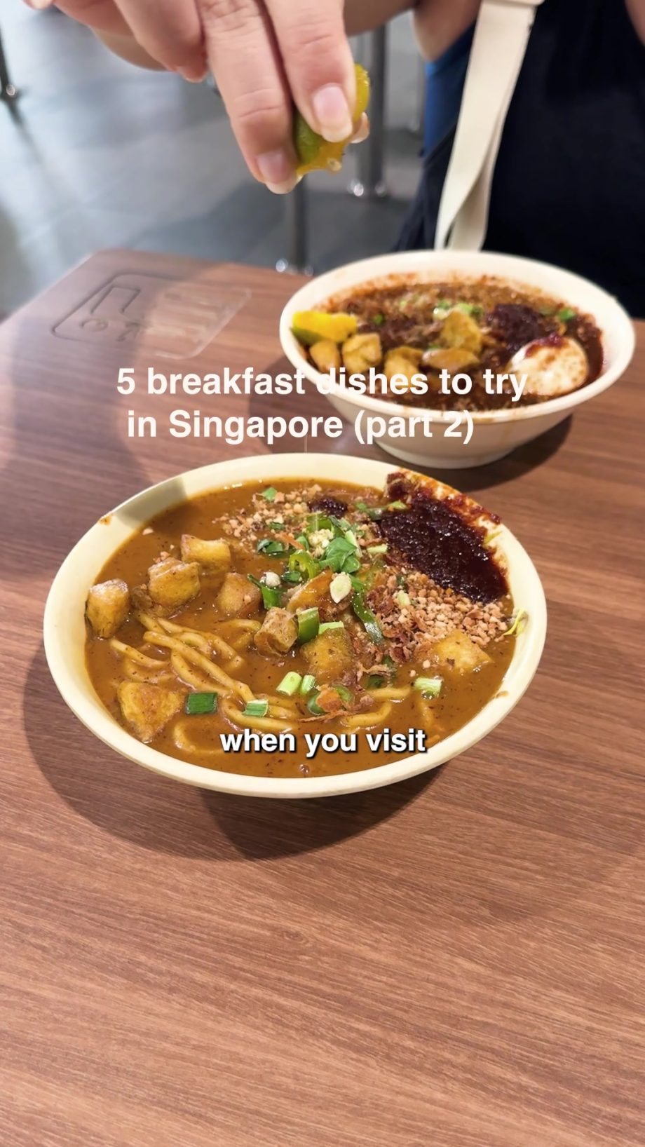 @voyagewithmc Here are 5 MORE local breakfast dishes in Singapore to try! 1. Pop…