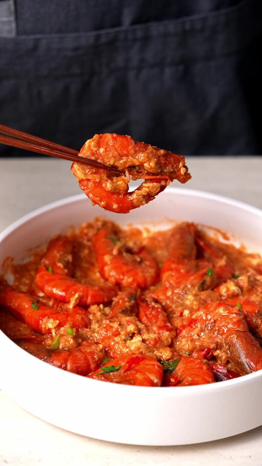 @sidechefcooking Singaporean Style Chili Prawns combine the classic flavor from …