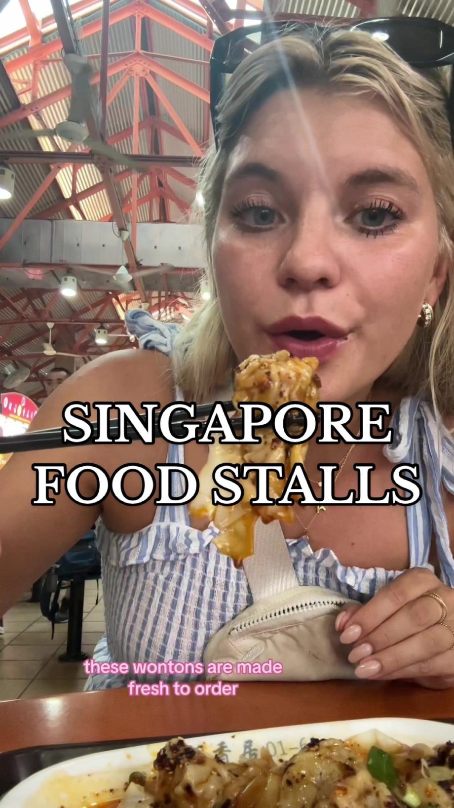 @gracieoconnnor SAVE this post for my top Food Stall picks in Singapore!!  Maxwe…