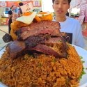 @zermattneo 7KG of Dino Ribs Nasi Goreng! That sunset beach vibes made this chal…