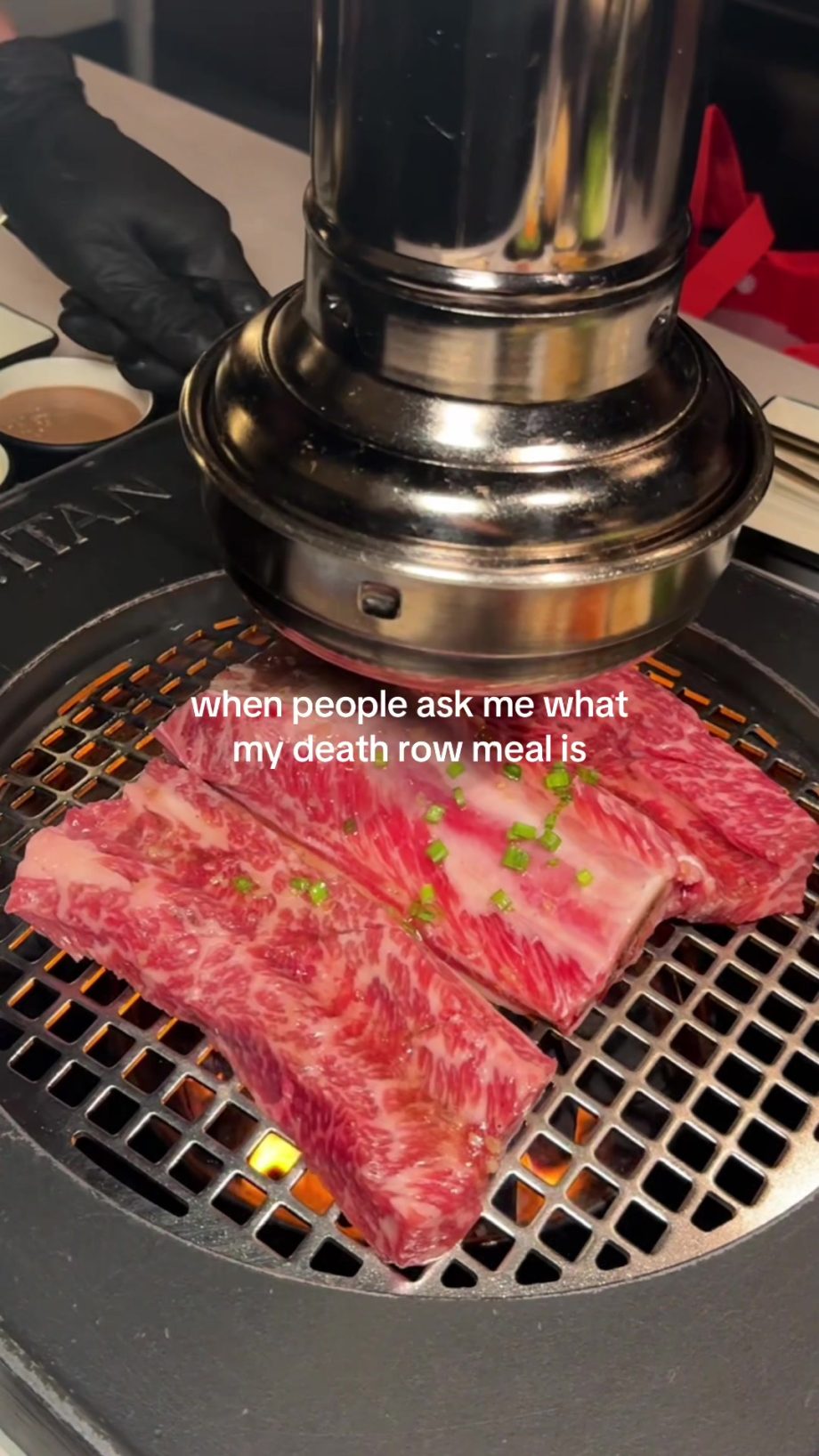 @addieblesausage with tableside service too please  #sgfoodie #kbbq #korean #wha…