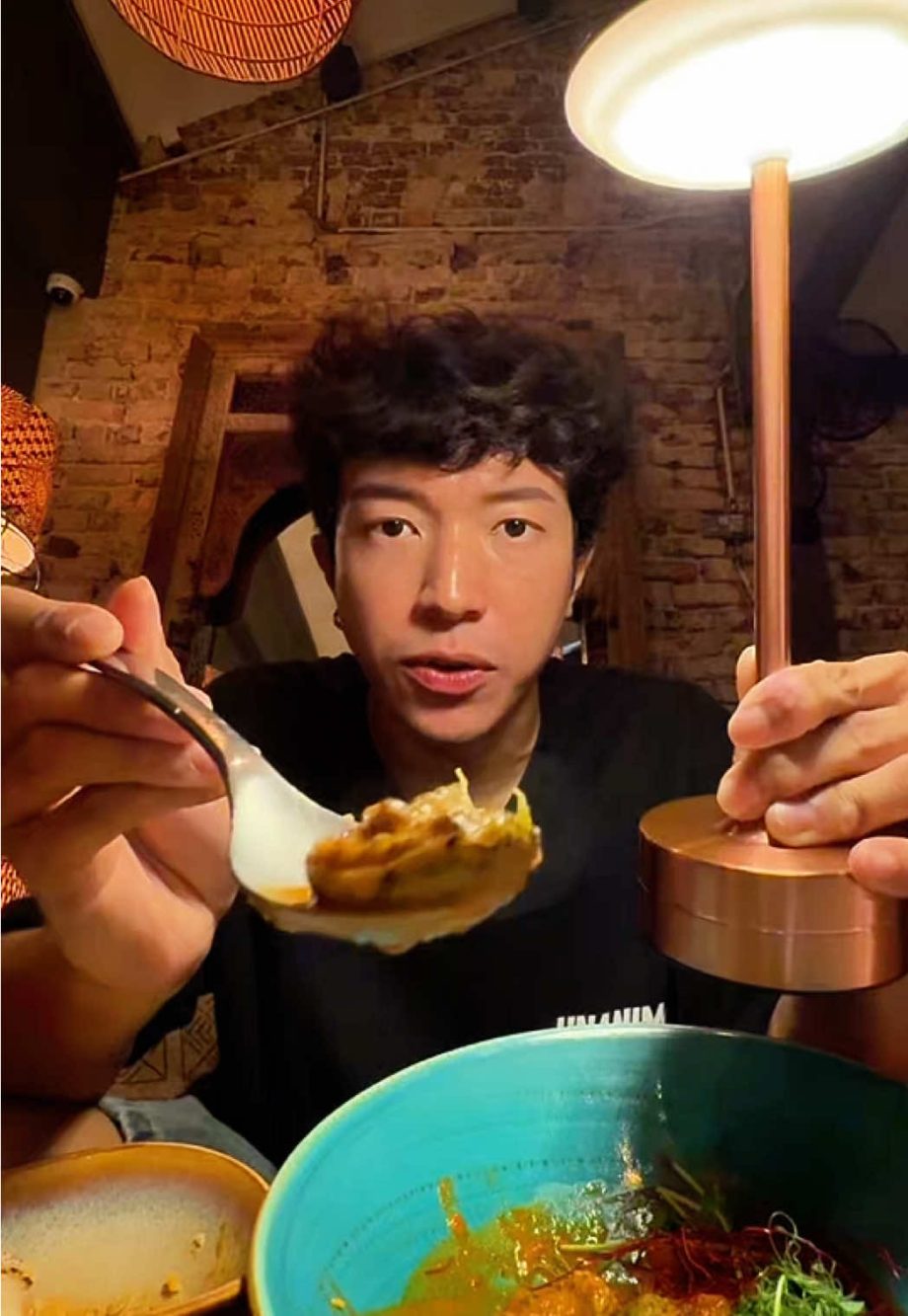 @wilfredleekc Trying African food in SG for the first time at Kafe Utu!  #Africa…