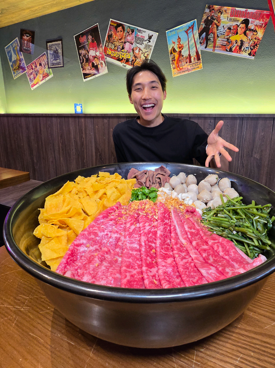 @zermattneo 9KG Thai Boat Noodle Challenge! It’s the CLOSEST you’ll get to the r…