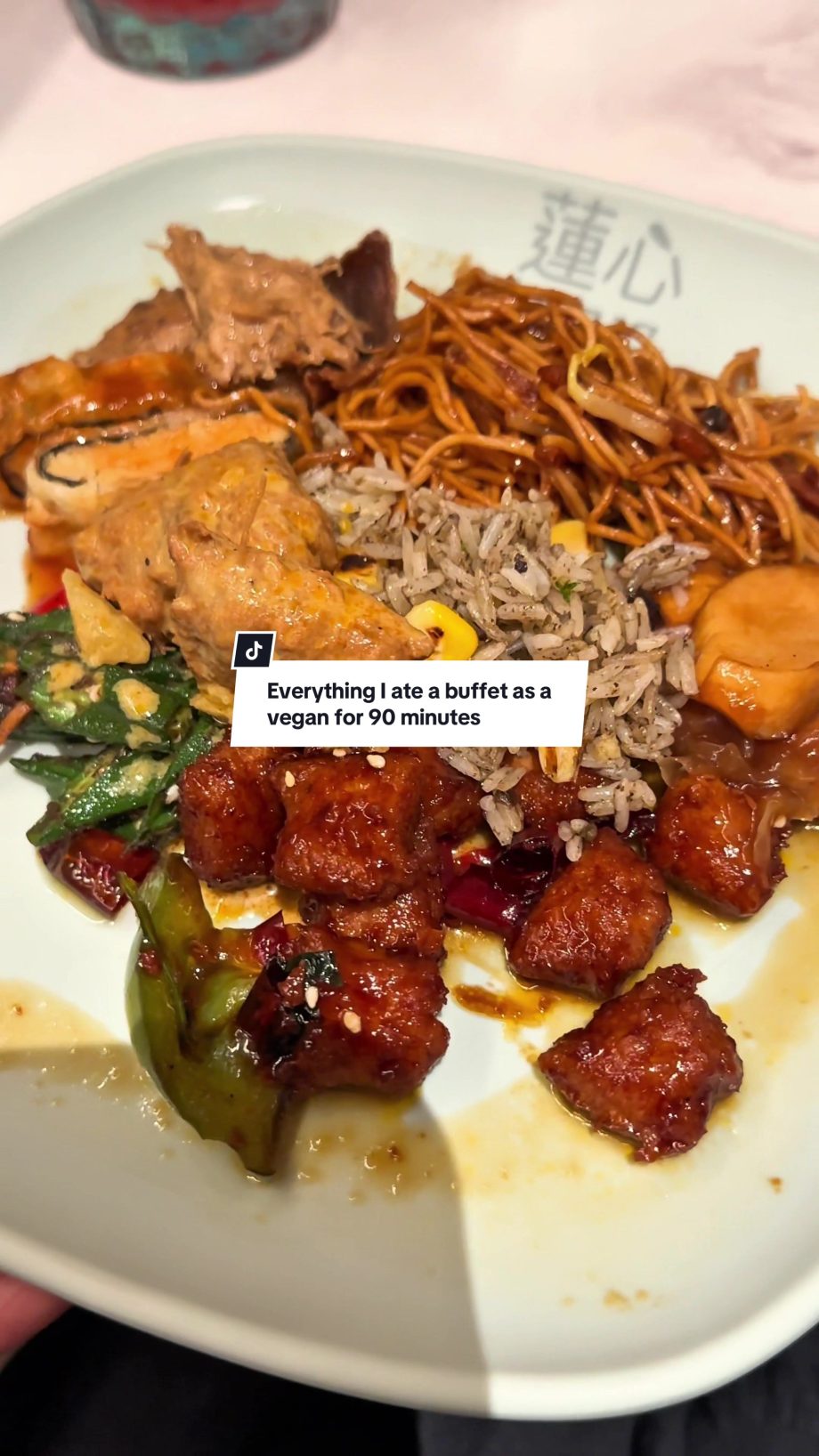 @browngirlvegan Everything I ate at an all-you-can-eat *mostly vegan* buffet for…