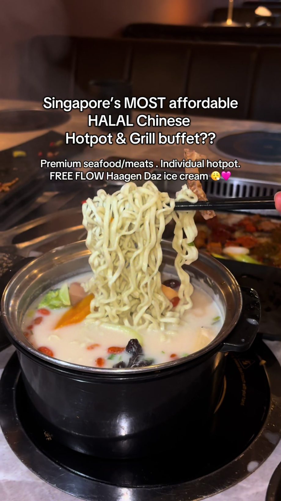 @girldevours  JING | Halal Chinese  Hotpot & Grill Buffet Good selection of meat…