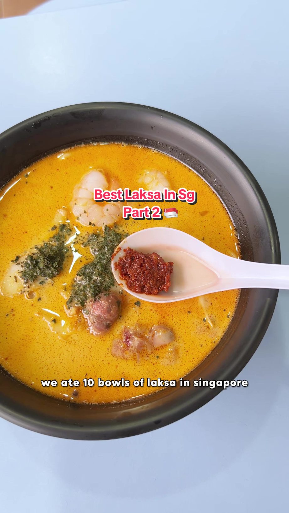@eatbooksg Here’s part 2 of the best laksa places in Singapore! Watch till the e…