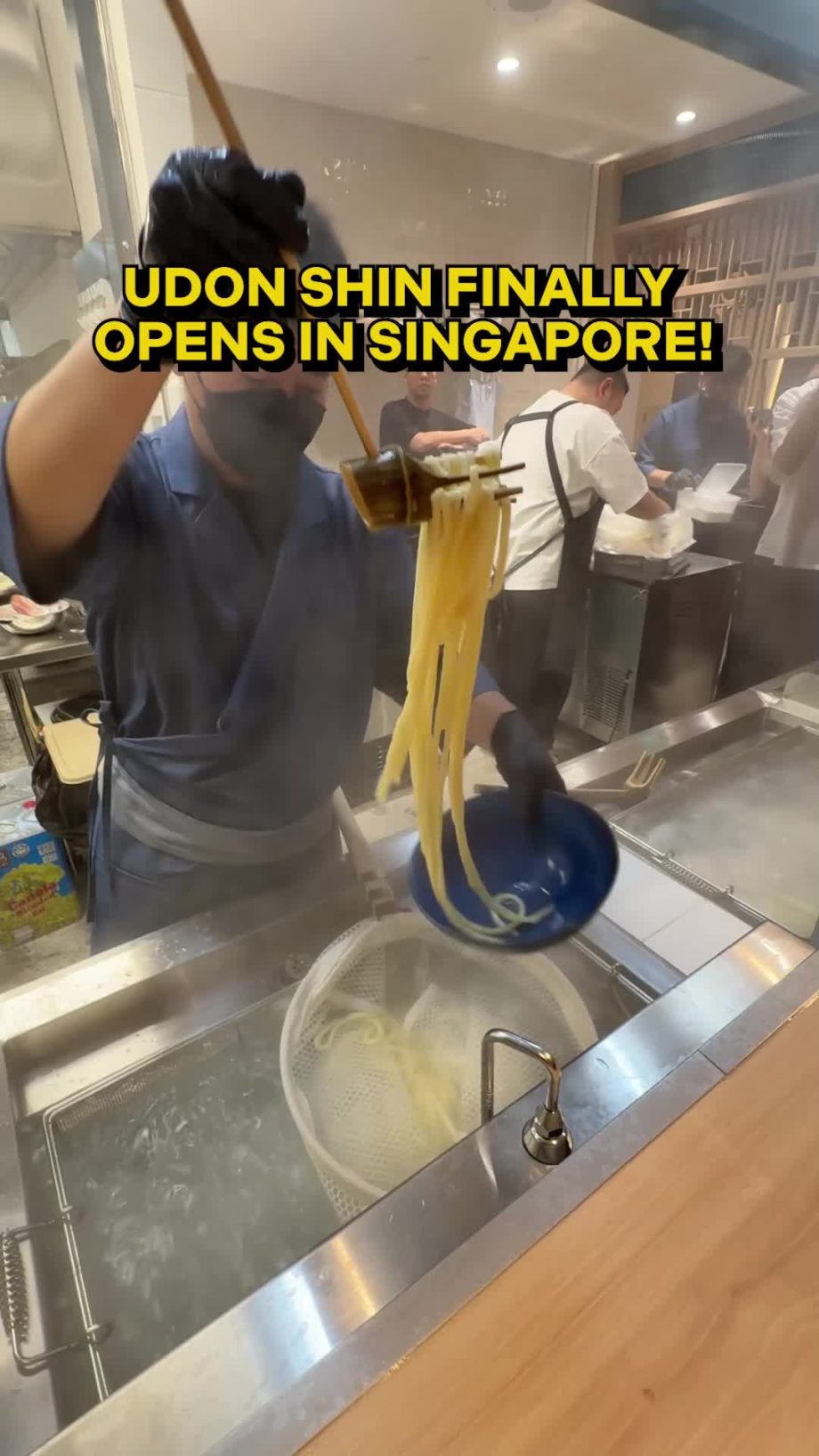 @shout.sg The viral Udon Shin is finally opening in Singapore: try their cult-fa…