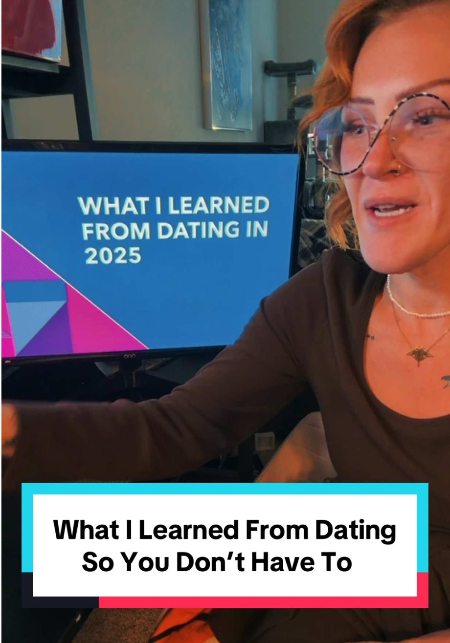 @thebypassbabe What I learned from dating 20 men in 2025, so you don’t have to. …