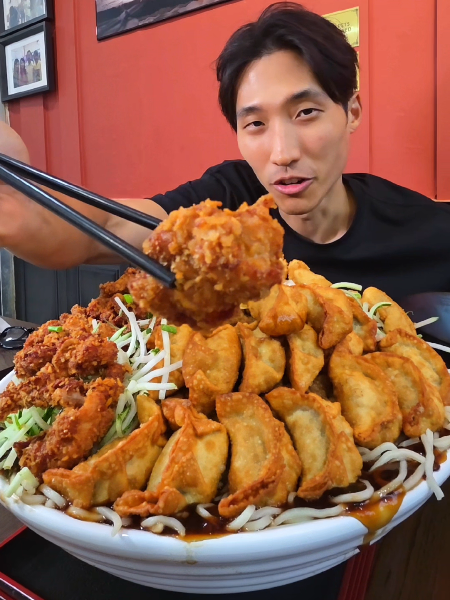 @zermattneo 8KG Chinese Styled Zhajianmian (Black Bean Noodles) Challenge! My al…