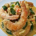 @monseasykitchen Creamy Singapore Butter Prawns Recipe! Easy homemade 20 min rec…