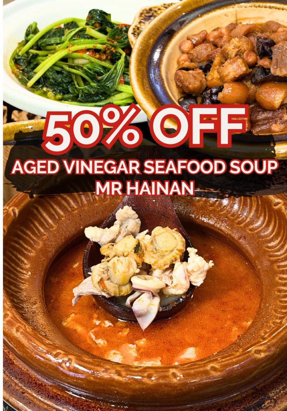 @misstamchiak Back at Mr Hainan for makan as they’ve launched NEW dishes this No…