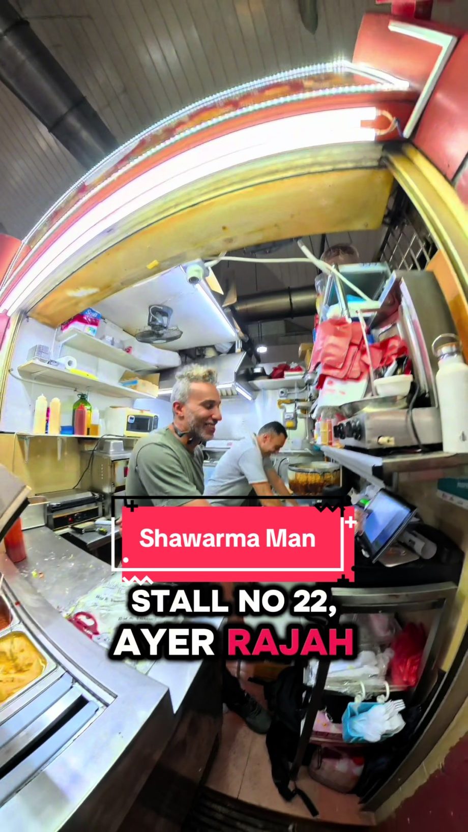 @jalan2junkie Shawarma Man at Ayer Rajah fiod centre. We tried 2 dishes Kebab an…