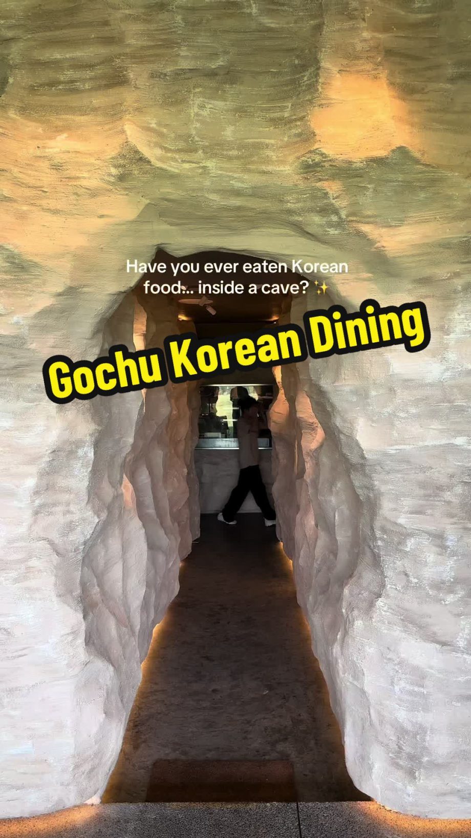 @ttwl.69  Found this cave-themed Korean restaurant and it’s now on my must-visit…