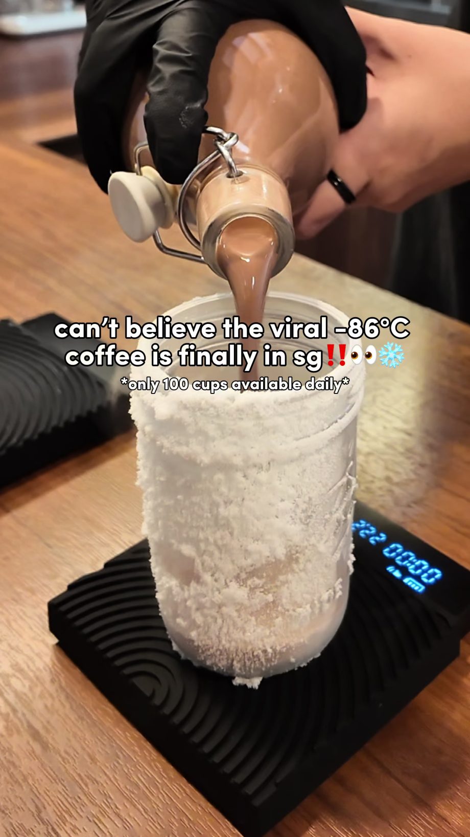 @bakeneatdiary Singapore NOW has -86°C coffee that went VIRAL in Shanghai you … @bakeneatdiary Singapore NOW has -86°C coffee that went VIRAL in Shanghai you …
