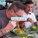 @brucemathieu8 Breakfast with Lucas Neo at my favourite BCM stall in Tampines.  …