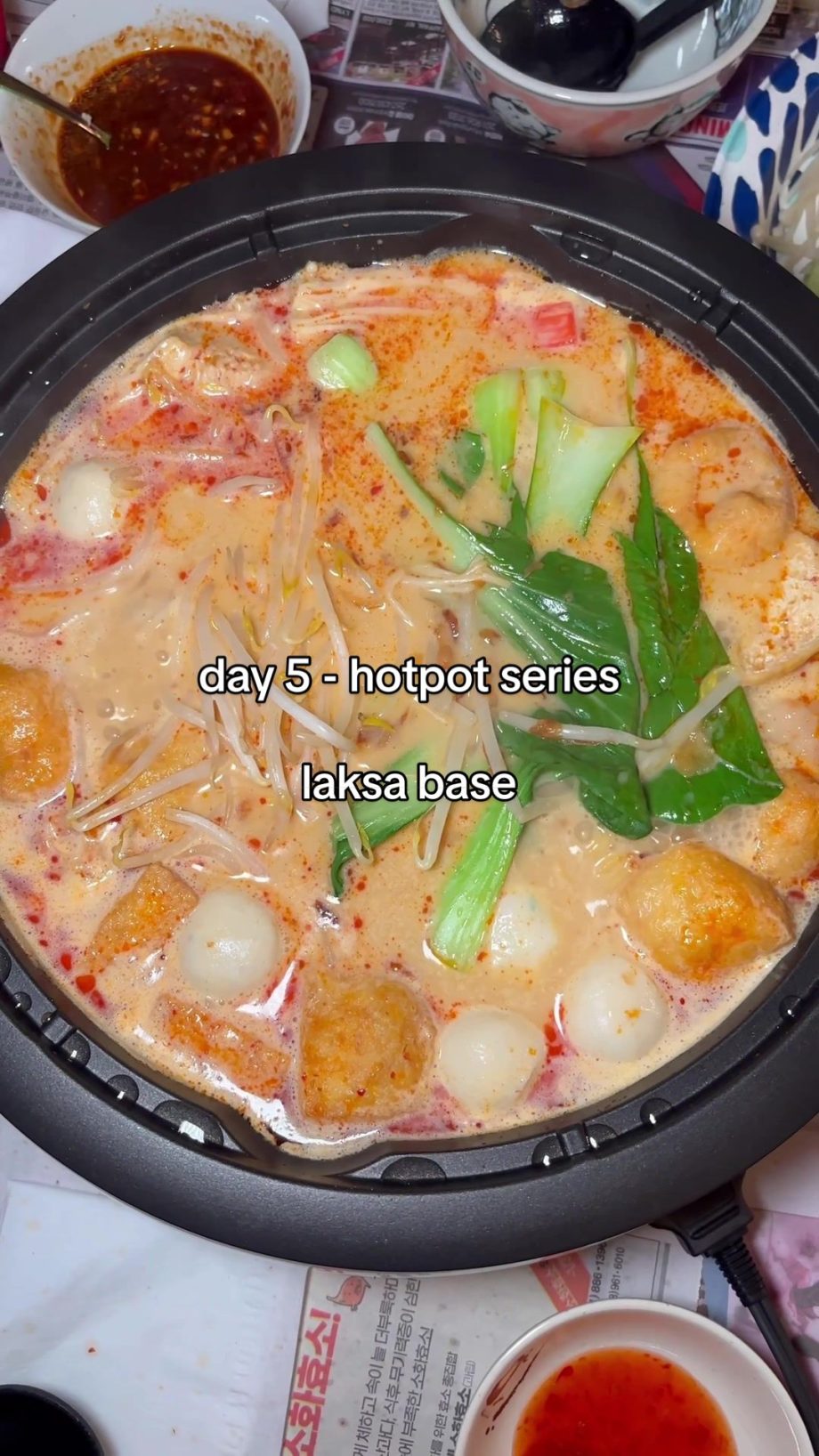 @itstime2eatt Day 5 Hotpot Series – Laksa base ingredients: por kwan laksa paste… @itstime2eatt Day 5 Hotpot Series – Laksa base ingredients: por kwan laksa paste…