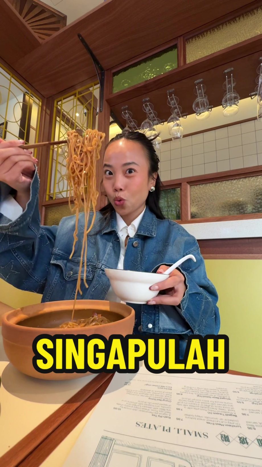 @itsgnochgnoch Taking David out for his birthday lunch, let’s feast! Singapulah,…