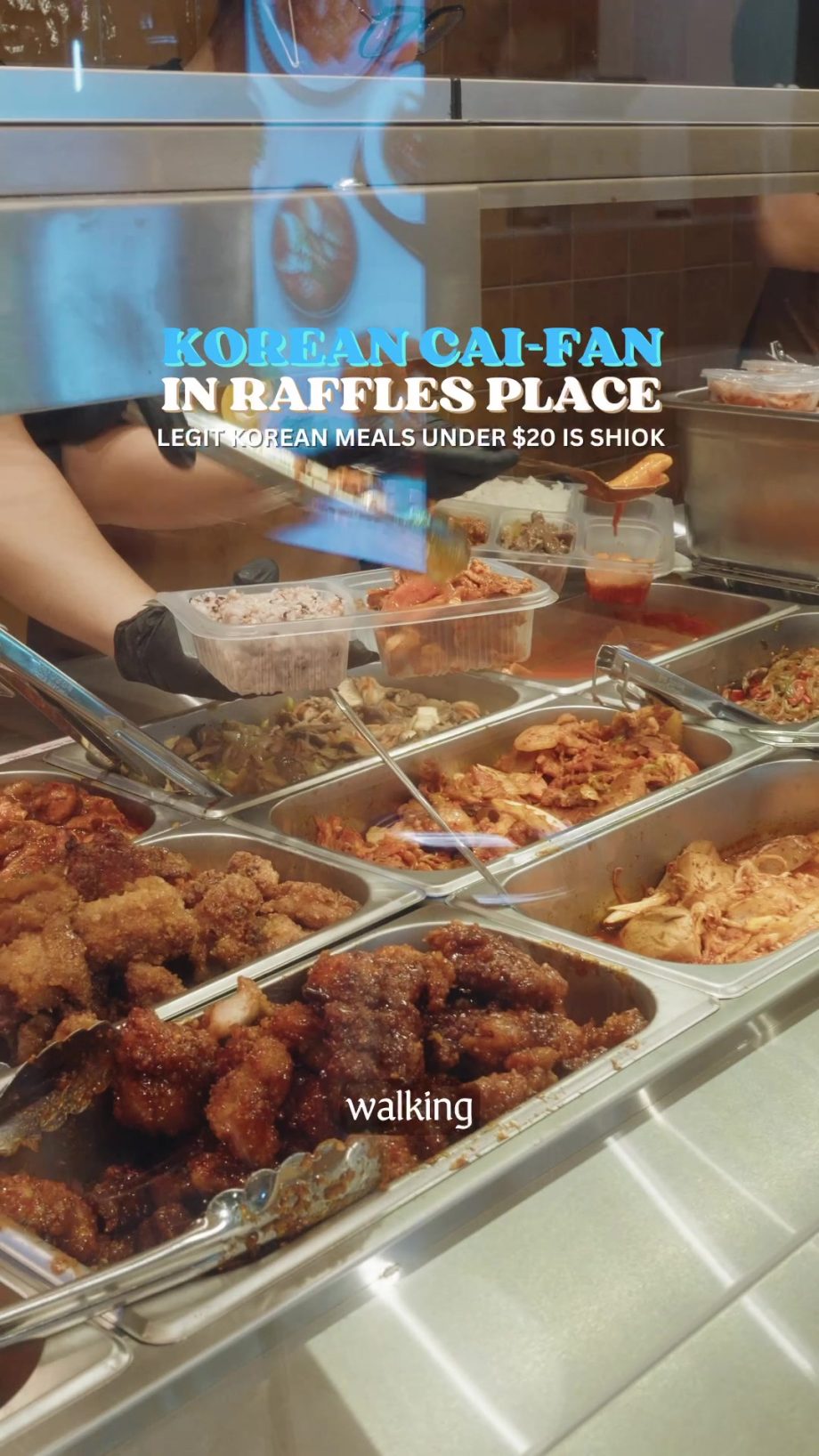 @esyfilms Korean Cai-Fan Style in Raffles! –  30 Raffles Place, B1-30 CIMB Plaza…