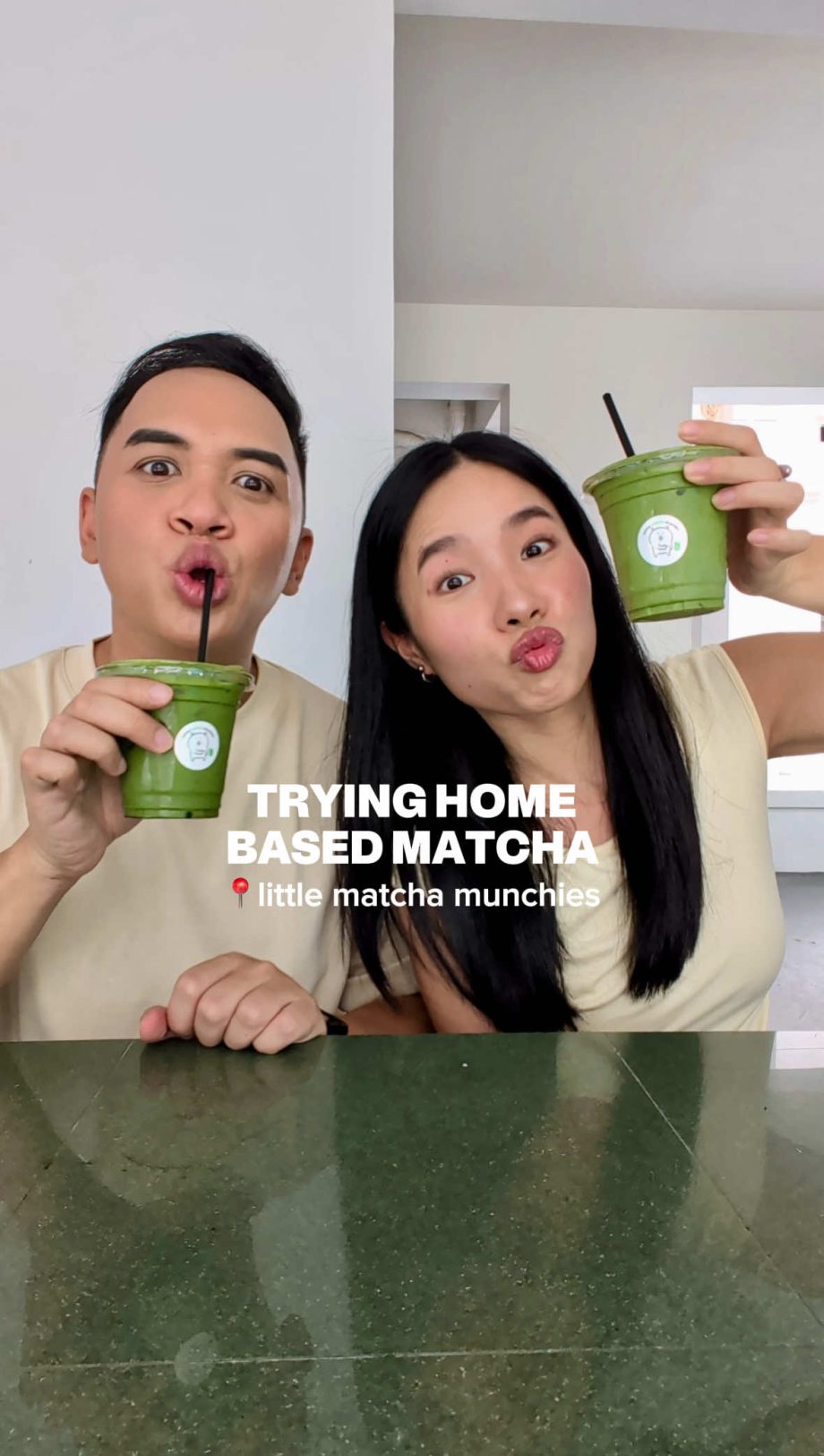 @brendatjy @littlematchamunchies  with my matcha bud @Fauzi Aziz !! #matcha #mat…