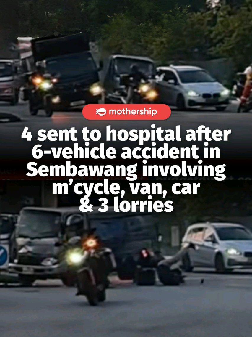 @mothershipsg On Nov. 14, an accident in Sembawang involving a motorcycle, a car… @mothershipsg On Nov. 14, an accident in Sembawang involving a motorcycle, a car…