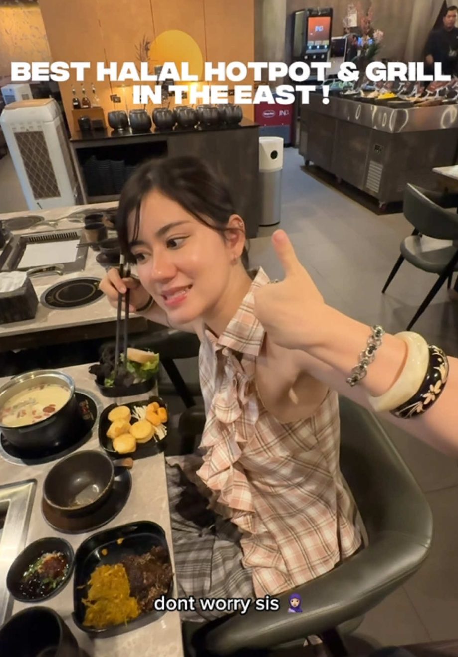 @shannonkreissl Oop, she’s a food content creator now  recommending halal spots …