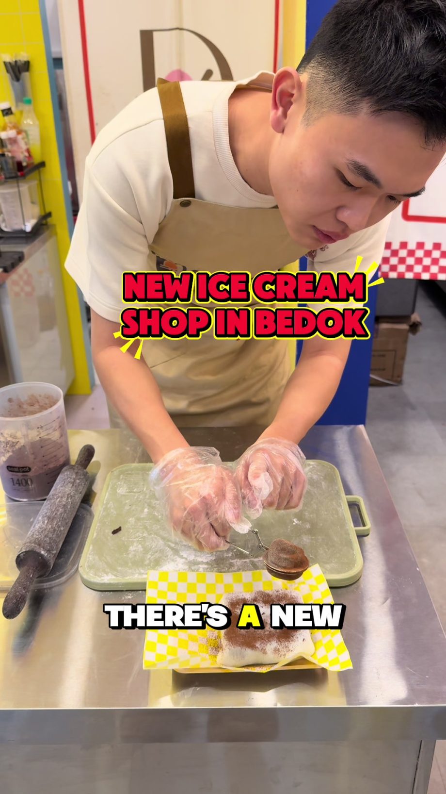 @qazimzim First-time ever trying mochi brownie – an interesting match I must say…