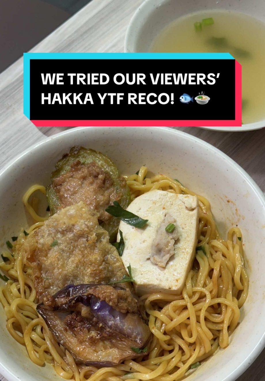 @getfedsg We listened and tried another one of your recommendations, Hakka Style…