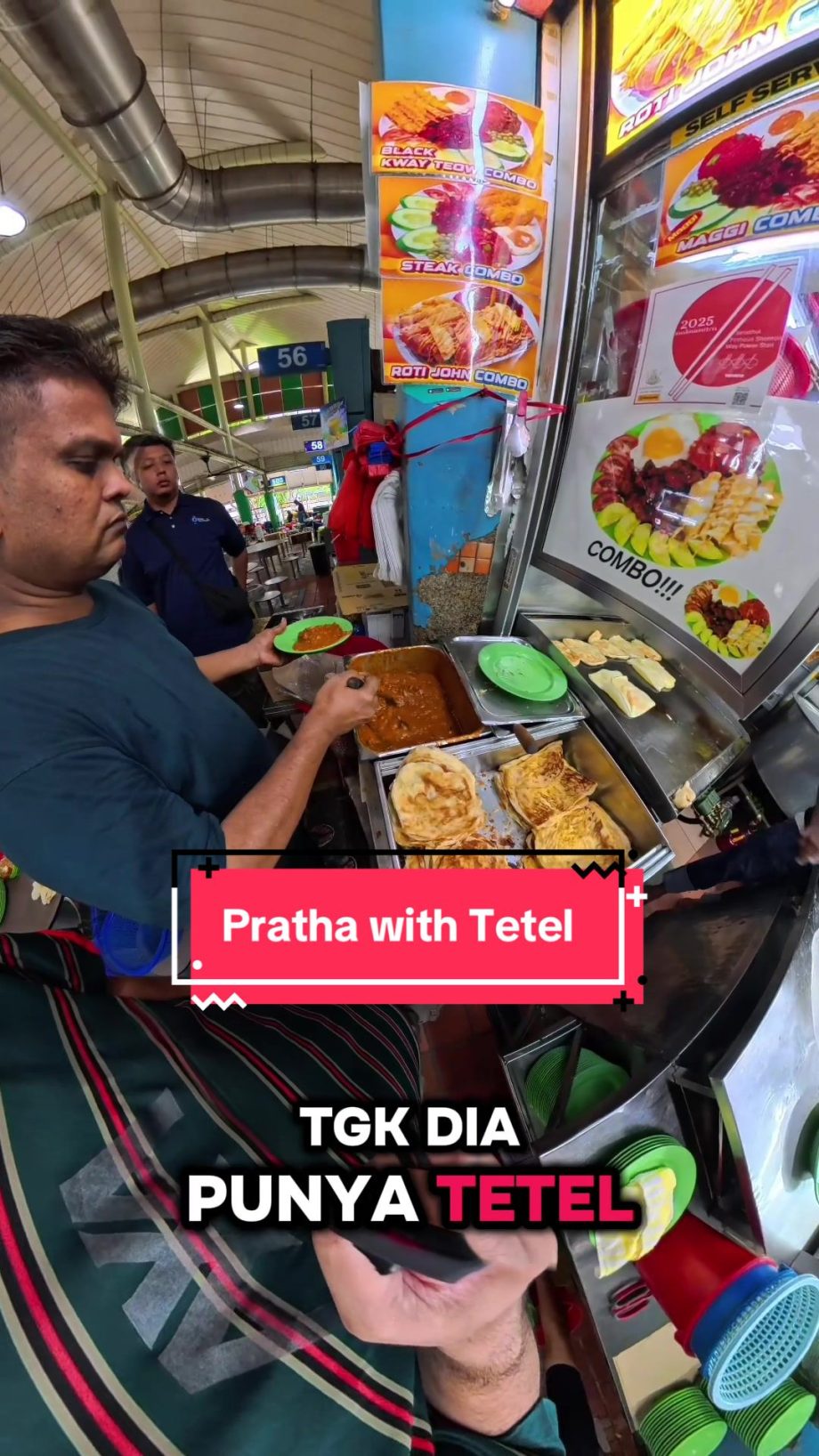 @jalan2junkie Pratha with curry or sambal or both First world problem hahaha Hel…