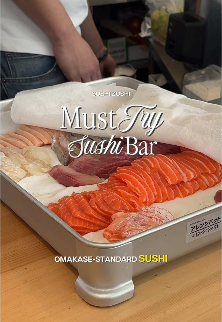 @onericeplease Omakase standard for as low as  per sushi, sign me up  Sushi Zu…