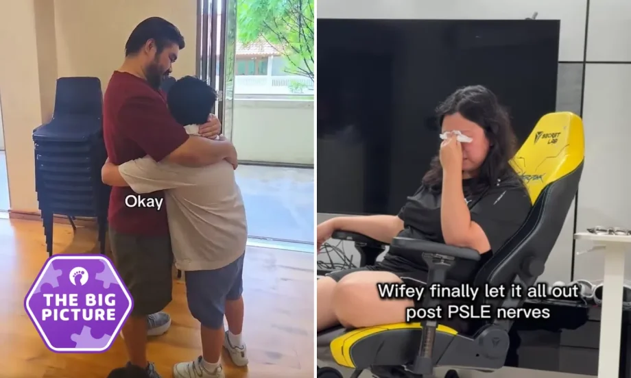 PSLE jitters hit parents too: Tears and relief after results arrive