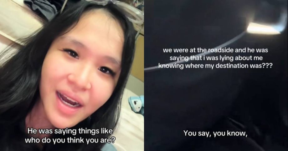 ‘Do you want me to endanger your life?’ Woman says Tada driver turned ‘aggressive’ after failed shortcut to destination, Singapore News