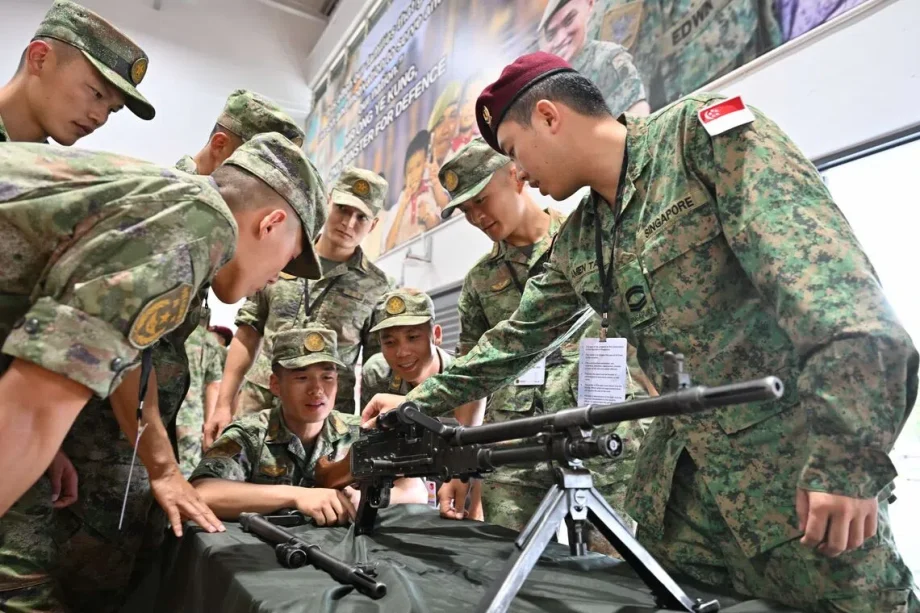 Singapore, China armies holding bilateral exercise at Safti City for first time Singapore, China armies holding bilateral exercise at Safti City for first time