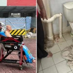 87-year-old man’s head stuck between 2 water pipes for 18 hours after fall in toilet