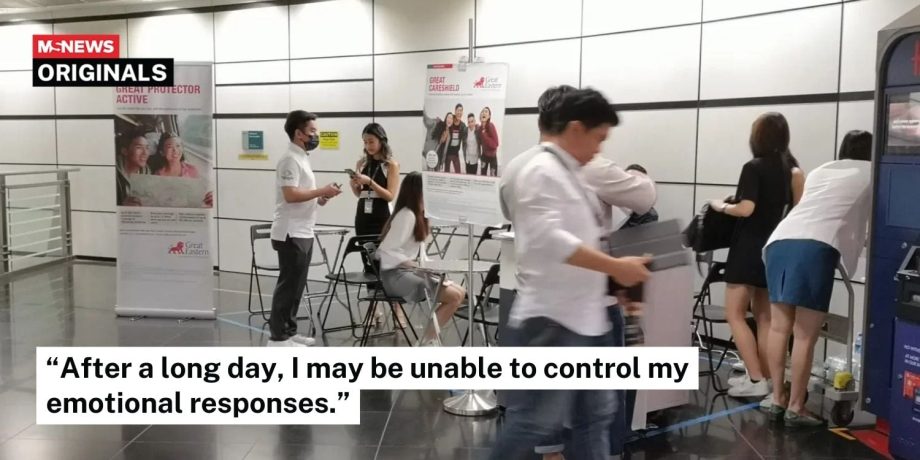 Netizen complains about insurance & finance roadshows in MRTs