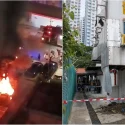 Fire breaks out at Kallang coffee shop; about 100 people evacuated, one taken to hospital