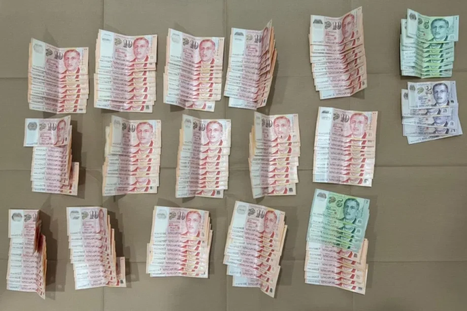 Man and teenager arrested for allegedly snatching cash from an elderly man