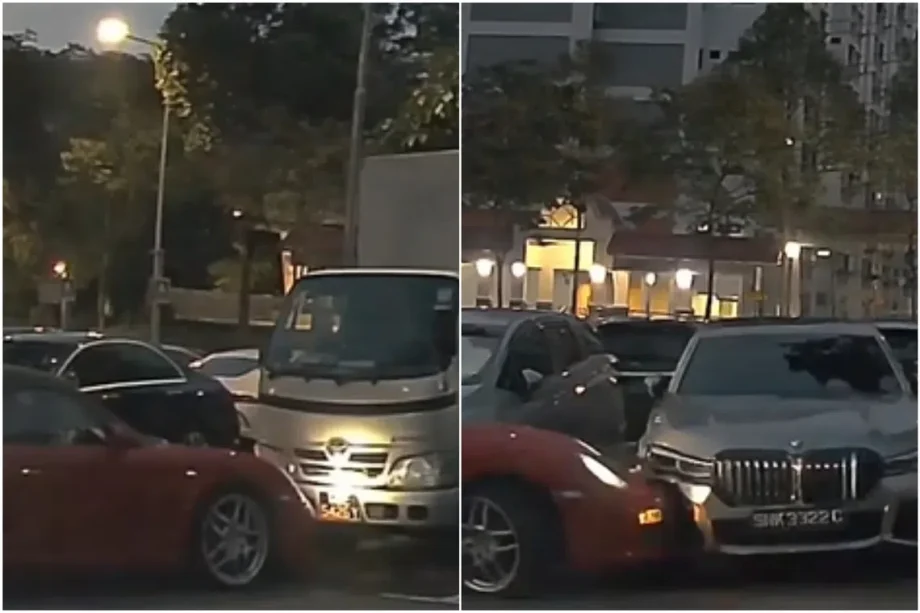 Police investigating hit-and-run accident involving two cars and a lorry