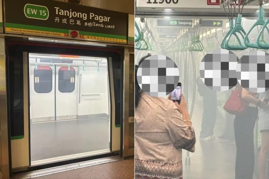 Passengers guided off train at Singapore’s Tanjong Pagar MRT station after power bank emits smoke Passengers guided off train at Singapore’s Tanjong Pagar MRT station after power bank emits smoke